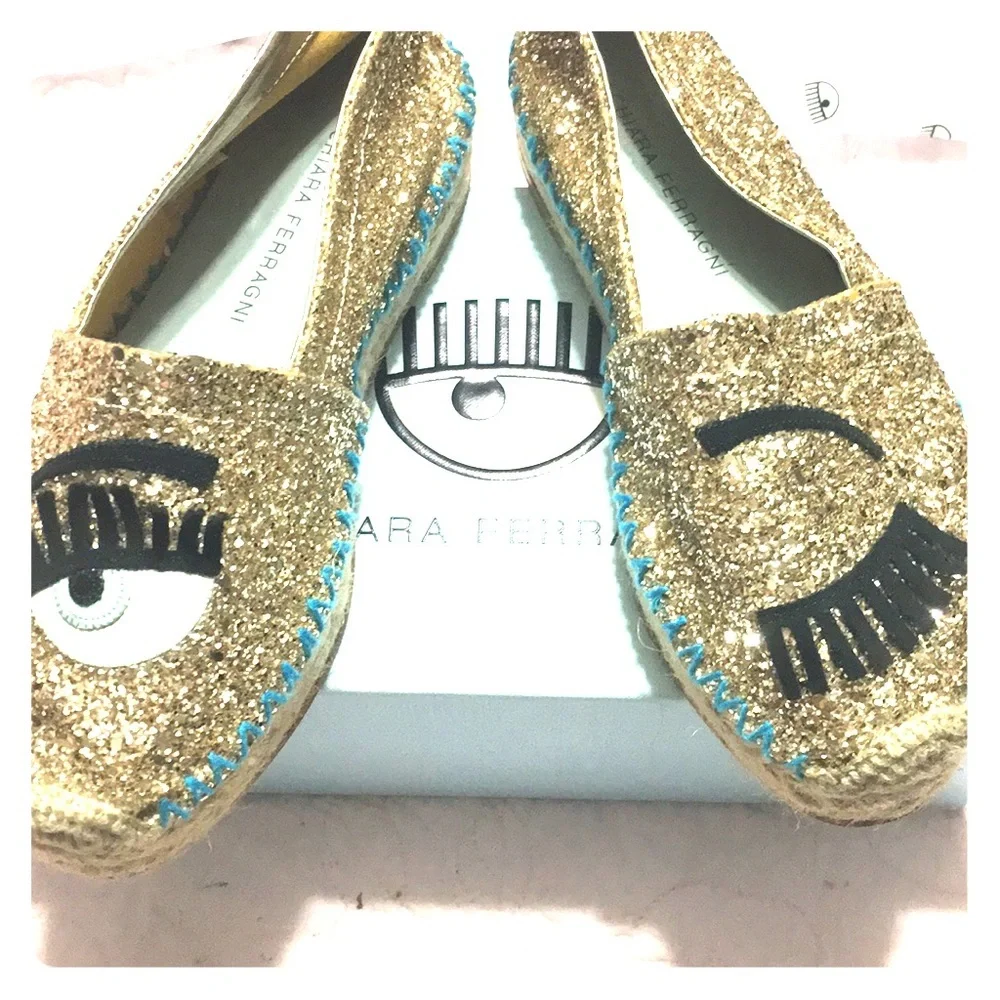 Chiara Ferragni espadrilles